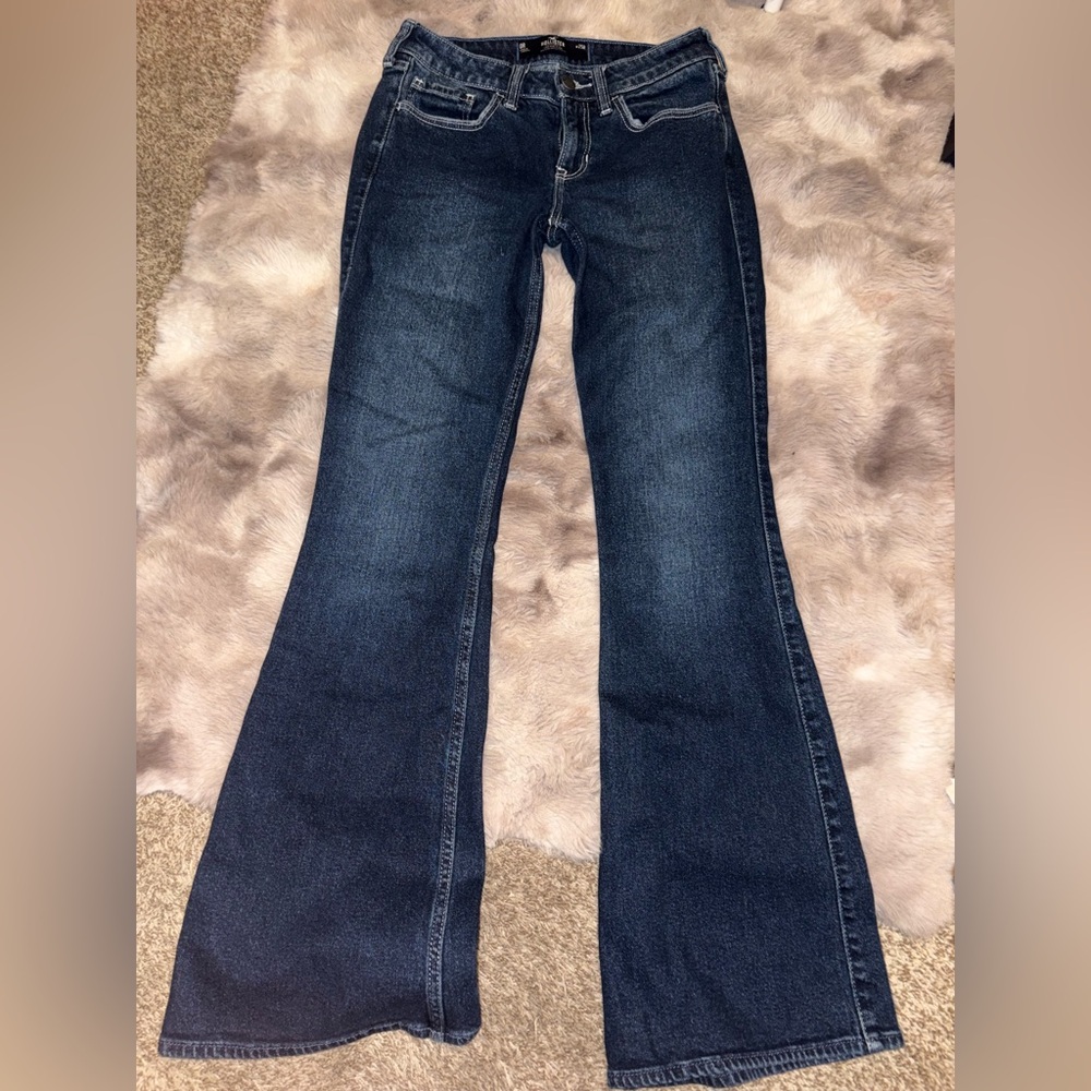Hollister Dark Blue Flare Jeans